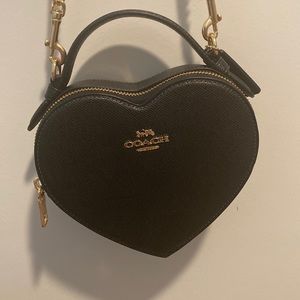 Coach heart crossbody